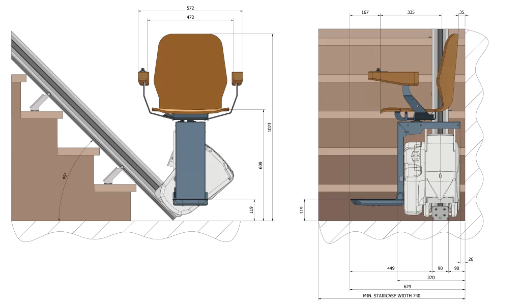 Stair Lift – Safe & Stylish Accessibility Lift For Homes In Indonesia